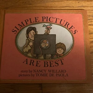 Vintage Children's Book Simple Pictures Are Best Hardcover 1977 - Bild 1 von 4