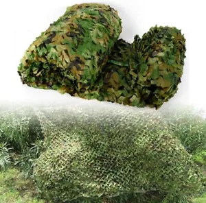 6 X 8m Camouflage Jagd Tarnnetz Bundeswehr Armee Tarnung Camo Hunter Flecktarn - Bild 1 von 24