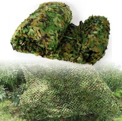 6 X 8m Camouflage Jagd Tarnnetz Bundeswehr Armee Tarnung Camo Hunter Flecktarn - Bild 1 von 4