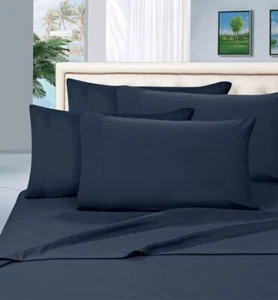Elegant Comfort 1500 Thread Count Egyptian Quality 6 Piece Wrinkle Free and Fade - Picture 1 of 1