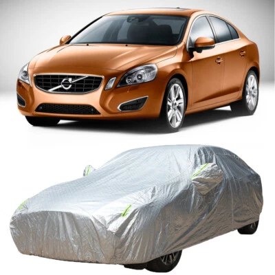 6 Layer Heavy Duty Thicken Cotton Car Cover Anti-Hail Protection For Volvo S60 - Image 1 of 4