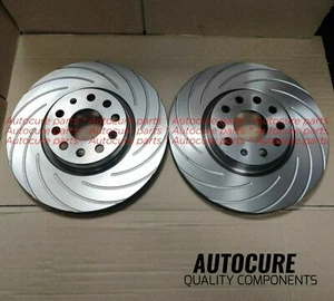 DISCOS DE FRENO TRASERO RANURADOS PARA BMW SERIE 5 520D F10 F11 NUEVOS - Imagen 1 de 1