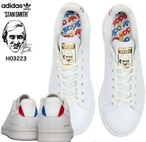 Adidas Original Stan Smith GRAND SLAM White Blue Scarlet Red GOLD H03223 Men 10 - Picture 1 of 12