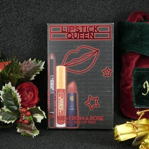 Lipstick Queen Kiss From A Rose Full Size Lip Trio Set liner siner lipstick NIB - Bild 1 von 5