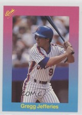 1989 Classic Update Pink/Light Blue Travel Edition Gregg Jefferies #6