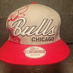 Chicago Bulls Hat Snapback Adjustable Spell out Windy City Cap New Era 9FIFTY - Picture 1 of 14