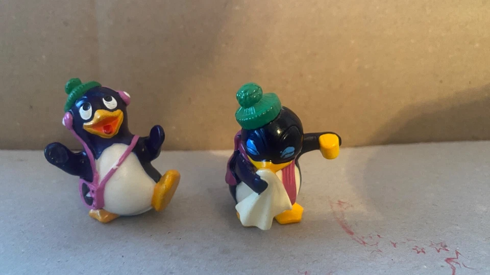 Ü-Ei Figuren der Serie "Peppy Pingos" (1992) - Komplettsatz - Bild 1 von 1