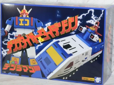 Super Sentai Series Denji Tiger & Daidenjin Robot Evolution Toy Future Quest - Immagine 1 di 4