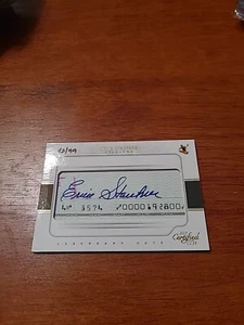 Nice 2017 Panini Certified Ernie Stautner Certified Cuts Auto #LC-ES #42/99 MADE - Picture 1 of 2