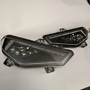 2021-2025 Polaris Ranger XP 1000 LED Headlights 2415406 2415407 - NEW Takeoff - Picture 1 of 22