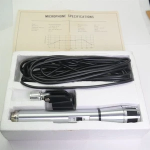 Vtg GC AUDIOTEX Dual Impedance Omni directional dynamic microphone mic Japan - Picture 1 of 8