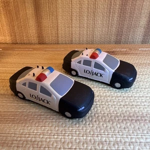 LoJack Stress Reliever Police Car Black White Advertising Collectible - Picture 1 of 6