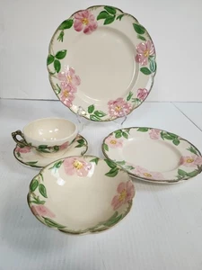 Franciscan Desert Rose Dinnerware 5 Piece Place Settings - USA - Picture 1 of 10