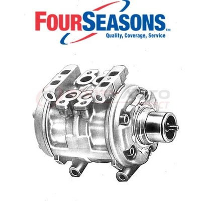 Reman Four Seasons AC Compressor for 1985-1988 Mitsubishi Mirage - Heating Air a Foto 1 de 4