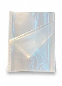 10-1000 fundas para folletos A4 transparente transparente lámina transparente fundas carpeta  - Imagen 1 de 3