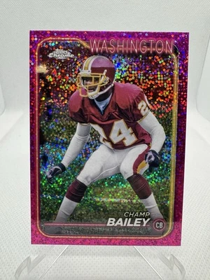 2024 Topps cromo - Champ Bailey #200 refractor magenta/399 Washington Foto 1 de 3