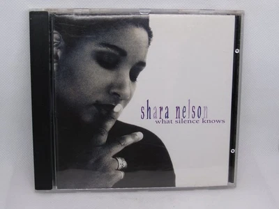 Shara Nelson - What Silence Knows CD 1994 Trip Hop Chrysalis ERG Foto 1 de 3