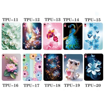 Ultra-thin Painted TPU Tablet Soft Shockproof Back Covers For Various Pad Case - Image 1 of 4