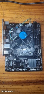 Kit Carte mère/CPU/RAM - Gigabyte H81M-S1 + i5 4460 + 8GB ddr3 Hyper X - Photo 1/4