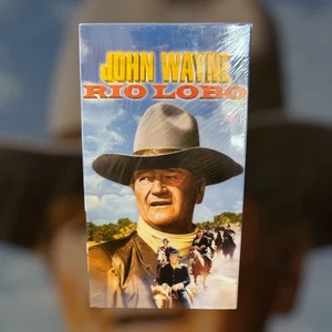 Rio Lobo VHS 1970 Western John Wayne Howard Hawks Paramount - Picture 1 of 2