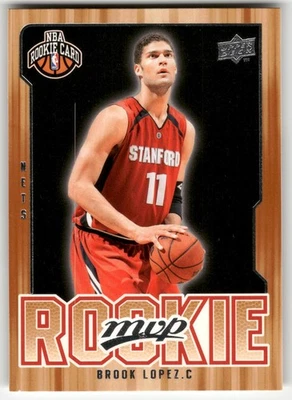 2008-09 Upper Deck MVP Brook Lopez Rookie #210 New Jersey Nets RC - Image 1 of 2