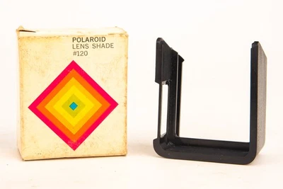 Polaroid #120 Lens Shade Hood for SX-70 Series Cameras MINT in Box V29 - Image 1 of 4