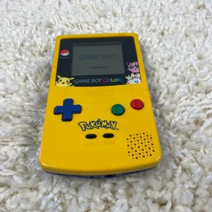 Nintendo GameBoy Color GBC Pokemon Pikachu Edition Konsole CGB-001 OEM getestet - Bild 1 von 10
