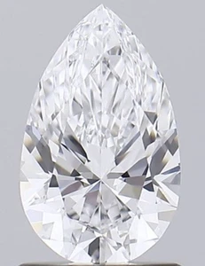 IGI Certified Lab Grown CVD DIAMOND PEAR Cut 3.5 Ct E Color VS1 Clarity STONE - Picture 1 of 10