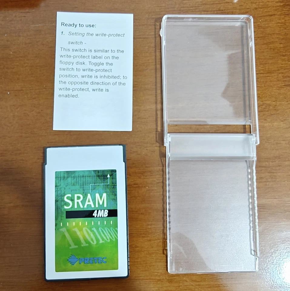 Pretec Sram 4mb Card - Image 1 of 1