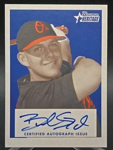 2006 Bowman Heritage Signs of Greatness Brandon Snyder #SG-BS Autogramm - Bild 1 von 4