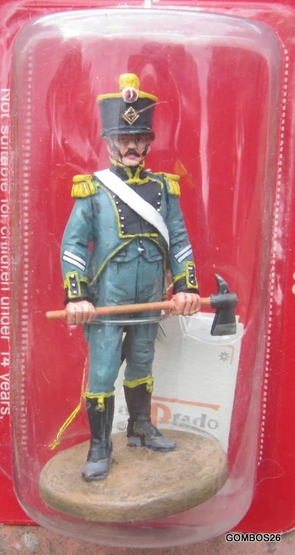 DEL PRADO POMPIER ITALIEN / NAPOLEON 1er EMPIRE MARIN-POMPIER VENISE 1814 - Photo 1/1