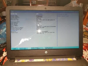 HP Notebook 14-an007au motherboard with cpu - Bild 1 von 4