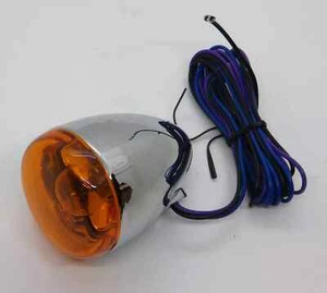 Conjunto de luces traseras ámbar estilo Deuce 8501A Chris Products para motocicletas Harley - Imagen 1 de 1