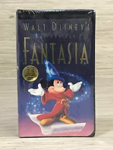 Obra Maestra de Walt Disney Fantasia VHS Rara #1132 Versión Original Nueva Sellada - Imagen 1 de 3