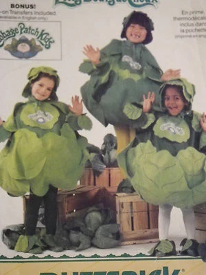 B-6920 Cabbage Costume Sewing Pattern Butterick One Size Cut & Complete - Image 1 of 4