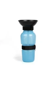 Hunde Wasserflasche mit faltbarer Wasserschale 550 ML - Bild 1 von 6