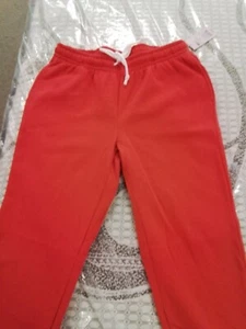 Wild Fable Womens/Mens Sweat Pants, Red Cotton , Drawstring Size Xs S M L - Imagen 1 de 5