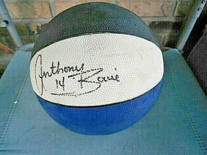 AUTOGRAPHED ANTHONY BOWIE #14 OF THE ORLANDO MAGIC DC SPORTS BASKETBALL - Picture 1 of 6