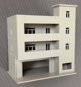 HO Scale 1:100 Gauge Apartment Building Model Train Railway Scenery Layout A10 - Picture 1 of 4