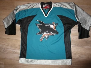 San Jose Sharks NHL Ice Hockey ProPlayer Jersey Youth XL 18-20 - Picture 1 of 2