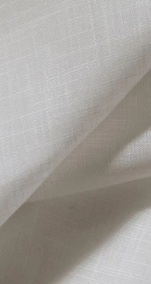 Off-White, Edmund Bell Fabric, 100% Polyester, W300cm, 3.2 Metres @ 10 Per Metre - Image 1 of 4