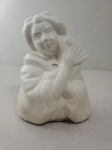 Taza de dama geisha R-22 Orchids of Hawaii vintage como está con agujero de paja florero maceta  - Imagen 1 de 8