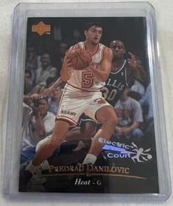 Predrag Danilovic 1995-96 Upper Deck Basketball card #214 RC Miami Heat - Picture 1 of 2
