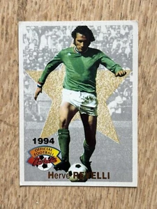 Carte Card Cartina Panini 1994 N°17 Hervé Revelli Saint-Etienne ASSE Verts - Imagen 1 de 3