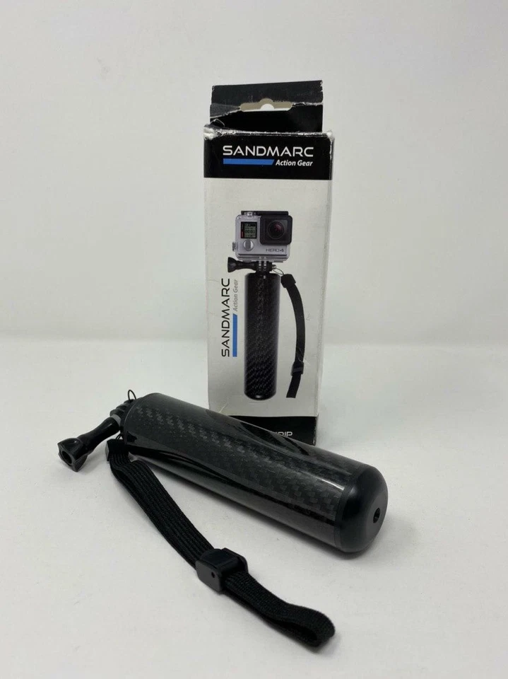 Sandmarc Carbon Grip Floating Waterproof Handle GoPro Hero 6 Hero 5 4 Open Box - Image 1 of 1