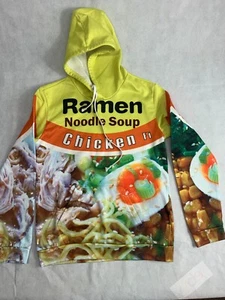 Ramen Noodle Soup Chicken Hoodie Pull-Over Youth XL Unisex Kids Sweatshirt - Picture 1 of 4
