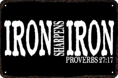 Letrero de metal afilador de hierro hierro vintage divertido arte decoraciones de pared para hogar ma Foto 1 de 4