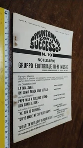spartiti musicali vintage appuntamento con il successo n 19 - Imagen 1 de 2