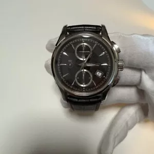 Orologio Hamilton Jazzmaster Automatico Uomo Quadrante Nero Tondo H326160 Usato Giappone - Foto 1 di 2