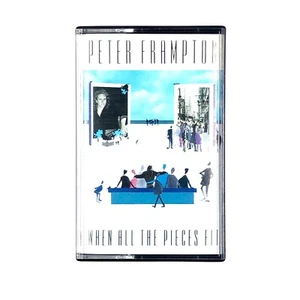 PETER FRAMPTON WHEN ALL THE PIECES FIT Cassette Tape 1989 Rock Pop Rare - Picture 1 of 5